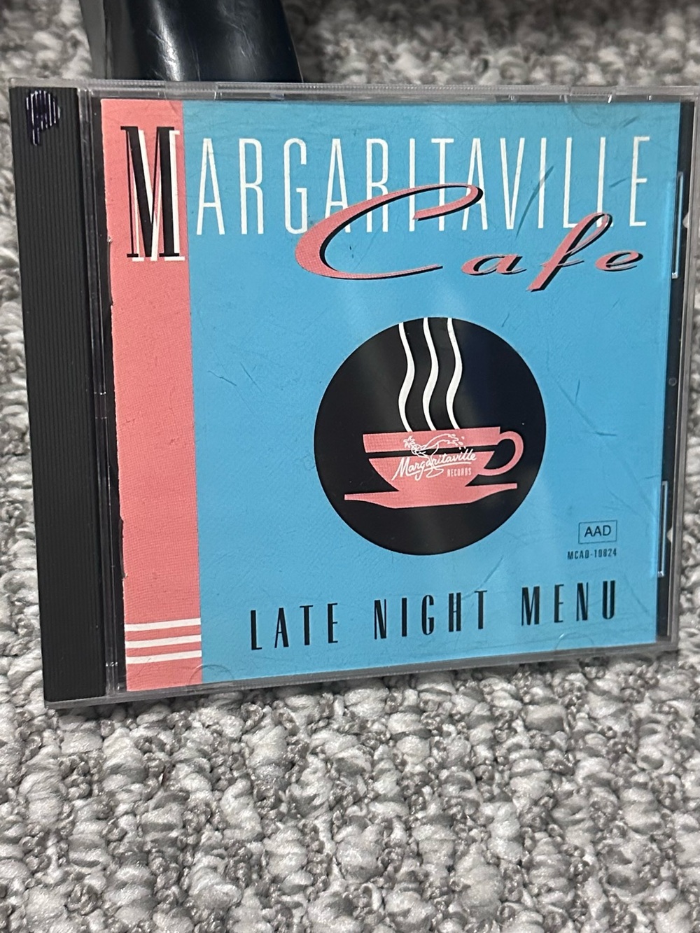 Margaritaville Cafe 'Late Night Menu' CD - Blue & Pink Cover